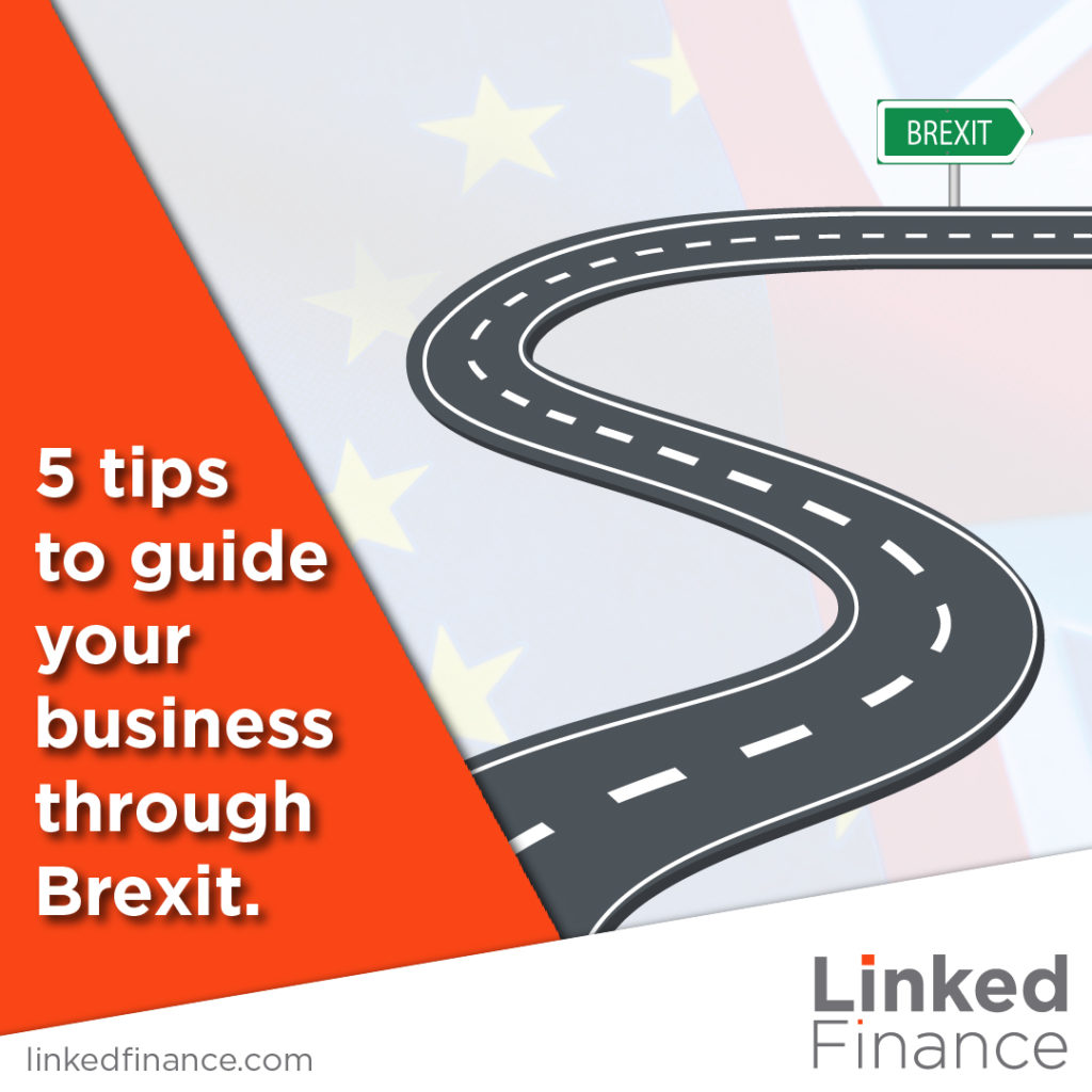 5 tips to guide your business through Brexit Infographic | Linked Finance