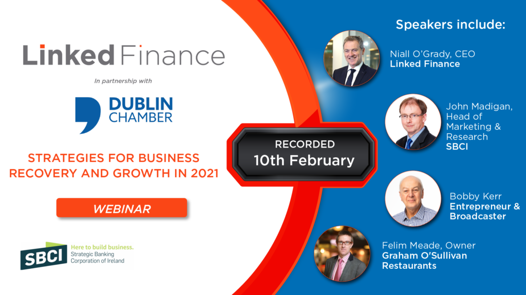 Webinar: Strategies for Business Recovery and Growth in 2021 Youtube Cover | Linked Finance
