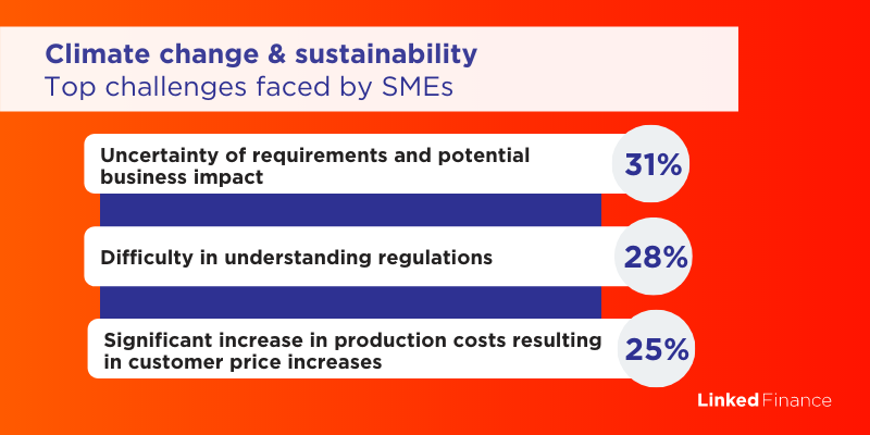 Top climate change and sustainability challenges faced by SMEs